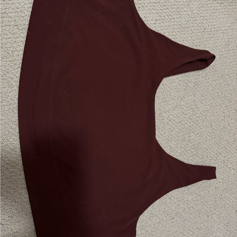Burgundy CropTop